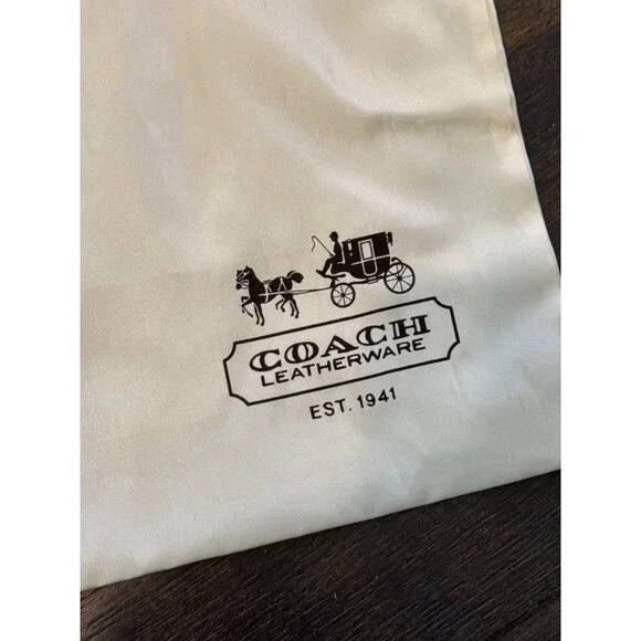Large Coach Satin Dust Cover - Picture 2 of 2